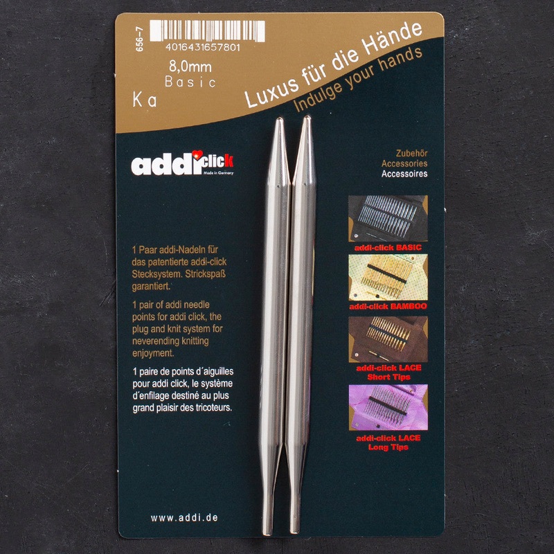 Addi Click 8mm Accessory Basic Tips – 656-7/8