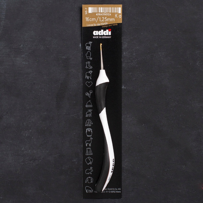 Addi Swing Mini No:8 1.25mm 16cm Ergonomic Crochet Hook – 145-7