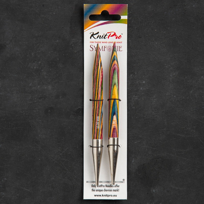 KnitPro Symfonie 10mm Wooden Interchangable Circular Needles – 20411