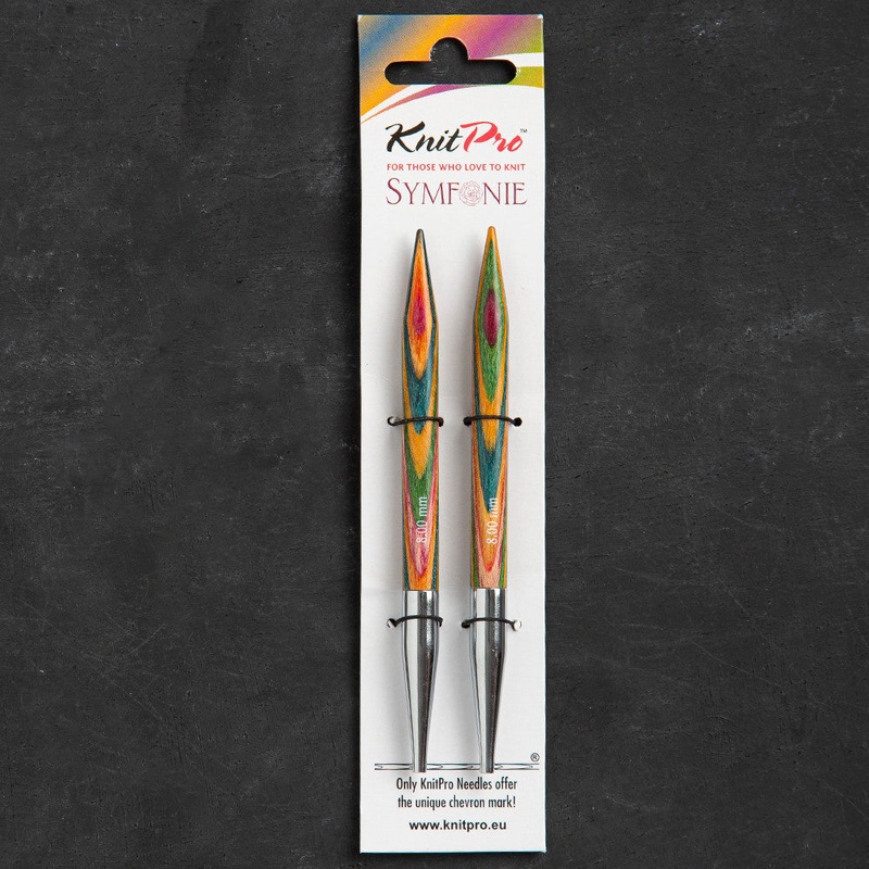 KnitPro Symfonie 8mm Wooden Interchangable Circular Needles – 20409
