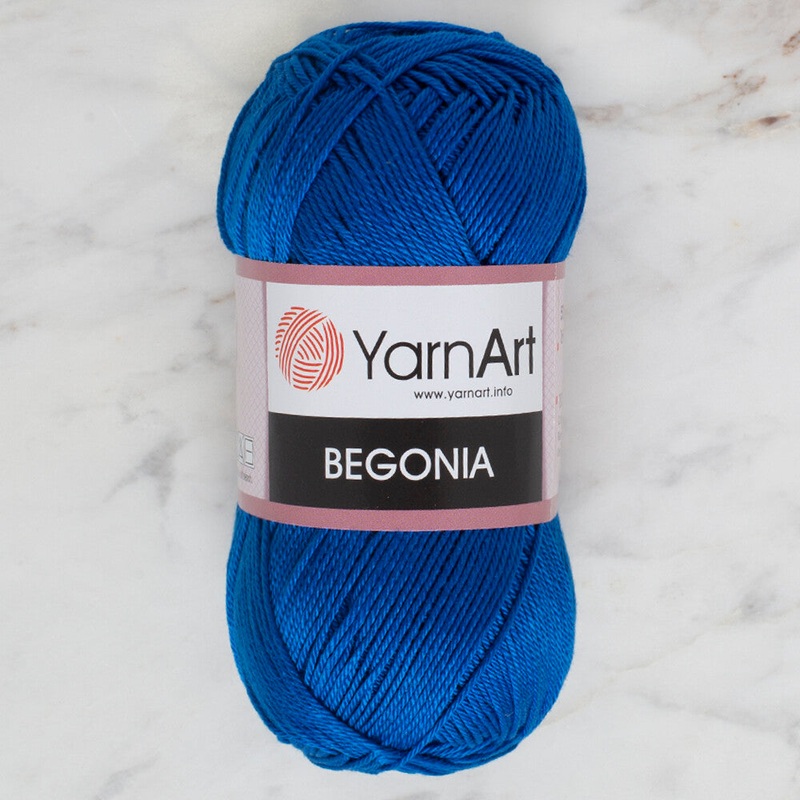 YarnArt Begonia 50gr Knitting Yarn, Blue – 4915