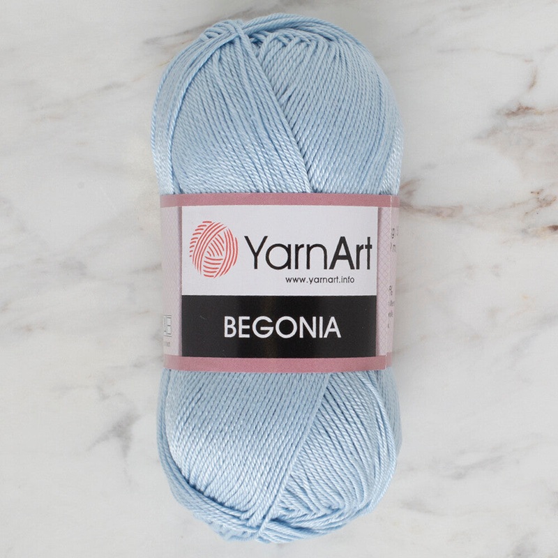 YarnArt Begonia 50gr Knitting Yarn, Blue – 4917