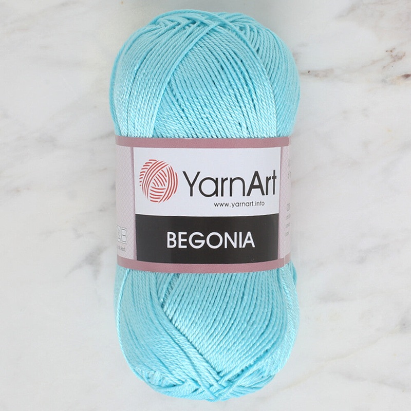 YarnArt Begonia 50gr Knitting Yarn, Blue – 5353