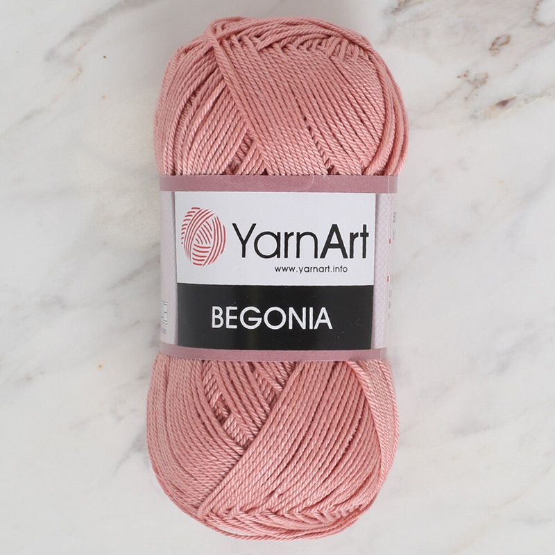 YarnArt Begonia 50gr Knitting Yarn, Pink – 4105