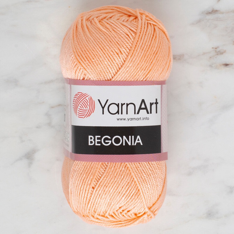 YarnArt Begonia 50gr Knitting Yarn, Salmon Pink – 6322