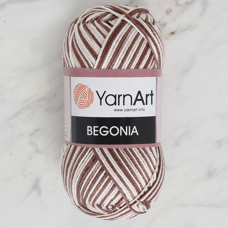 YarnArt Begonia Melange 50gr Knitting Yarn, Variegated – 3193