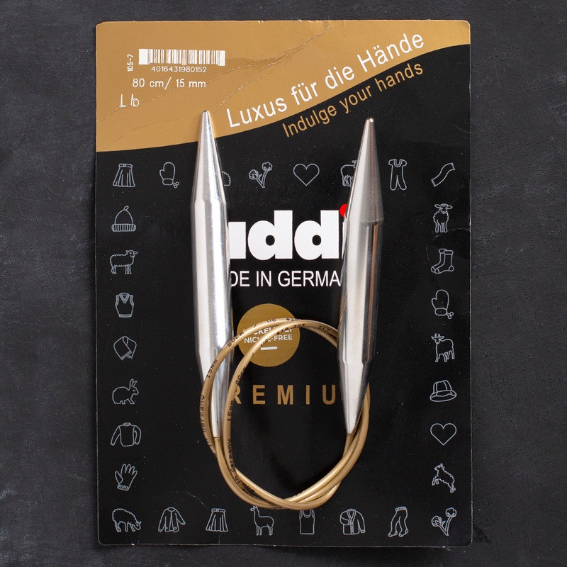 Addi 15mm 80cm Circular Knitting Needles – 105-7