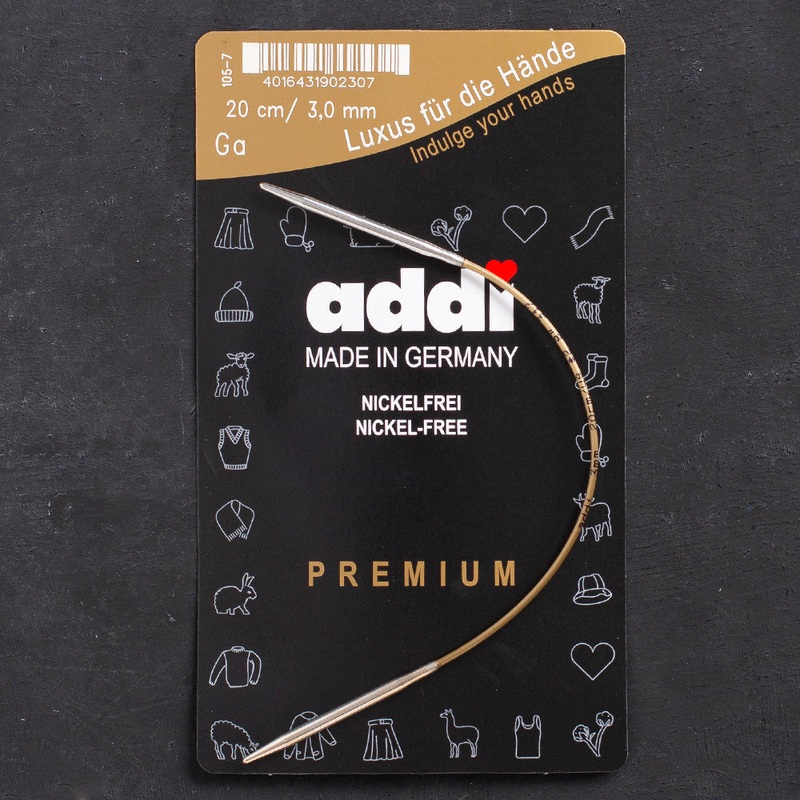 Addi 3mm 20cm Circular Knitting Needles – 105-7