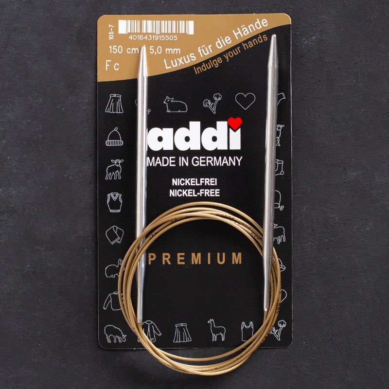 Addi 5mm 150cm Circular Knitting Needles – 105-7