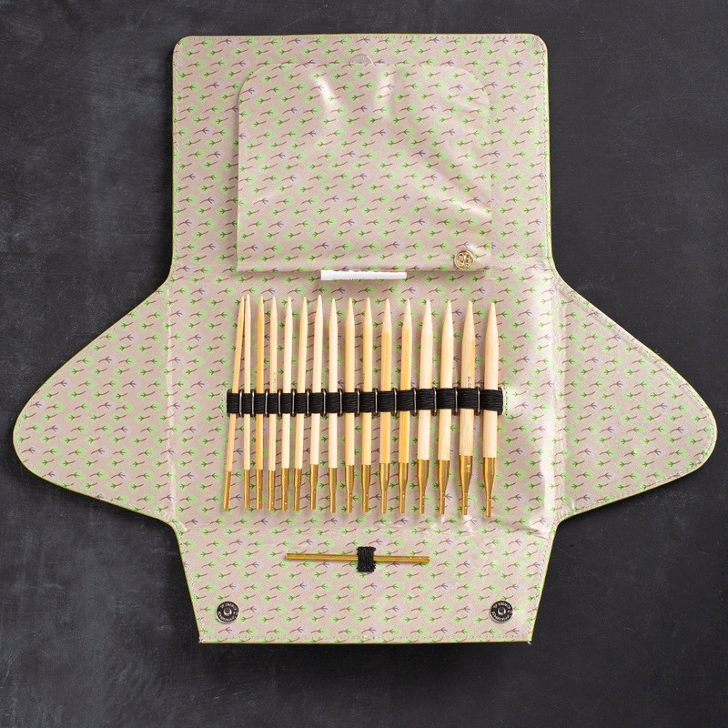 Addi Click Bamboo Interchangable Circular Knitting Needles Set – 550-2