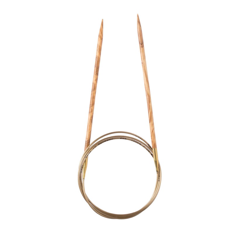 Addi Olive Wood 3mm 100cm Circular Knitting Needles – 575-7