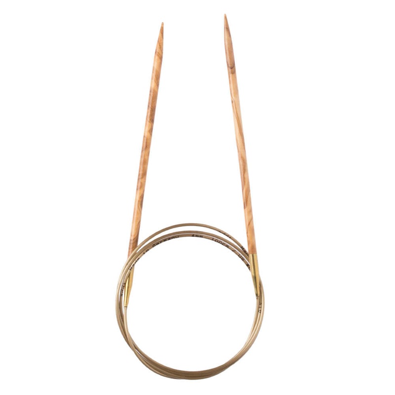 Addi Olive Wood 3mm 80cm Circular Knitting Needles – 575-7