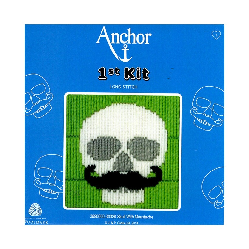 Anchor 1st Starter Tapestry Kit  Skull – F30020