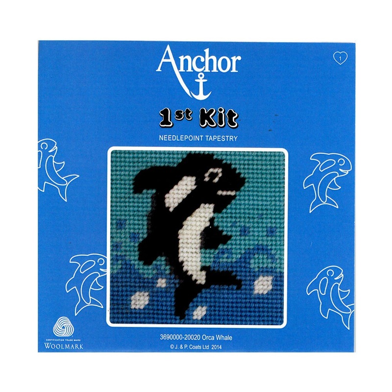 Anchor 1st Starter Tapestry Kit  Whale – F20020