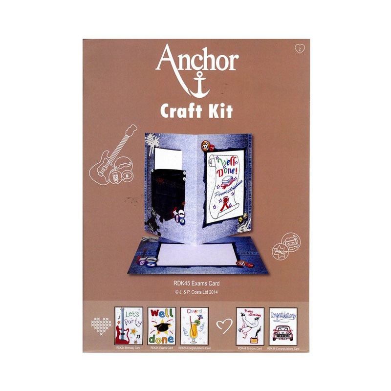 Anchor Exams Printed Card Craft Kit – RDK45