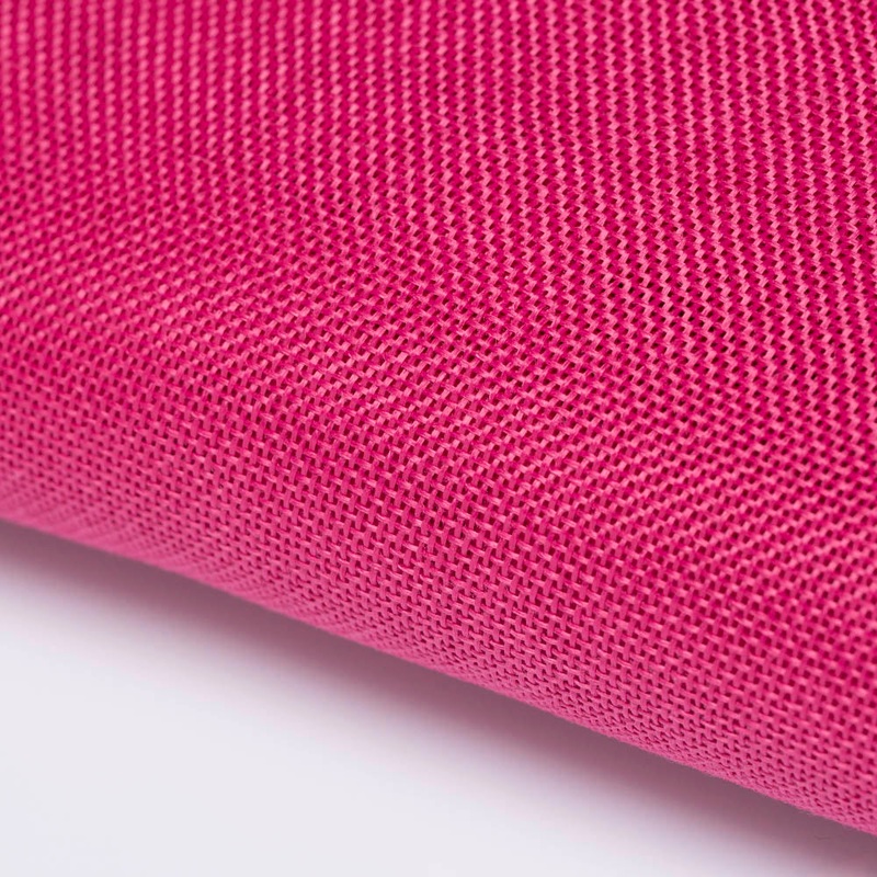 La Mia 100 cm x 1 m Jute Fabric, Fuchsia – J27
