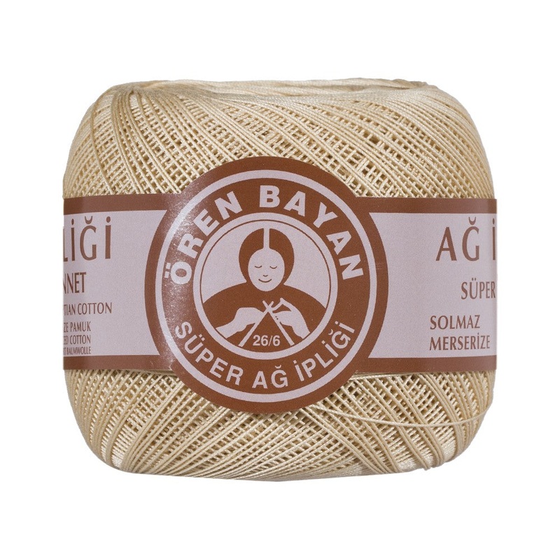 Madame Tricote Paris 100Gr Classic Net Floss 26/6 No – Cream