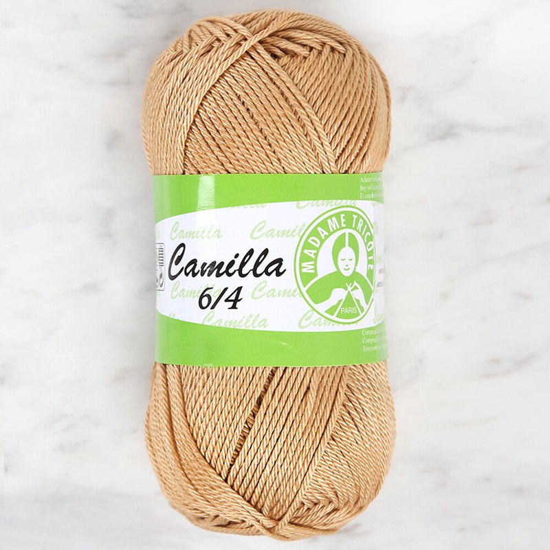 Madame Tricote Paris Camilla 50gr Knitting Yarn, Beige – 5053