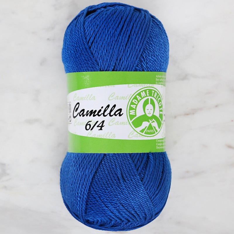 Madame Tricote Paris Camilla 50gr Knitting Yarn, Blue – 4915