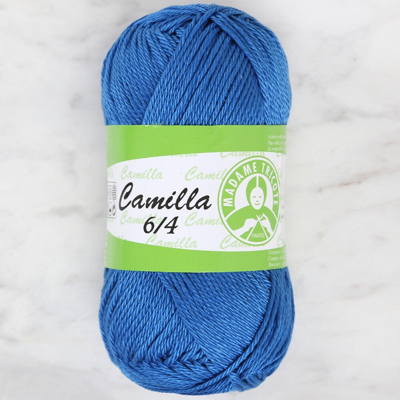 Madame Tricote Paris Camilla 50gr Knitting Yarn, Blue – 5317