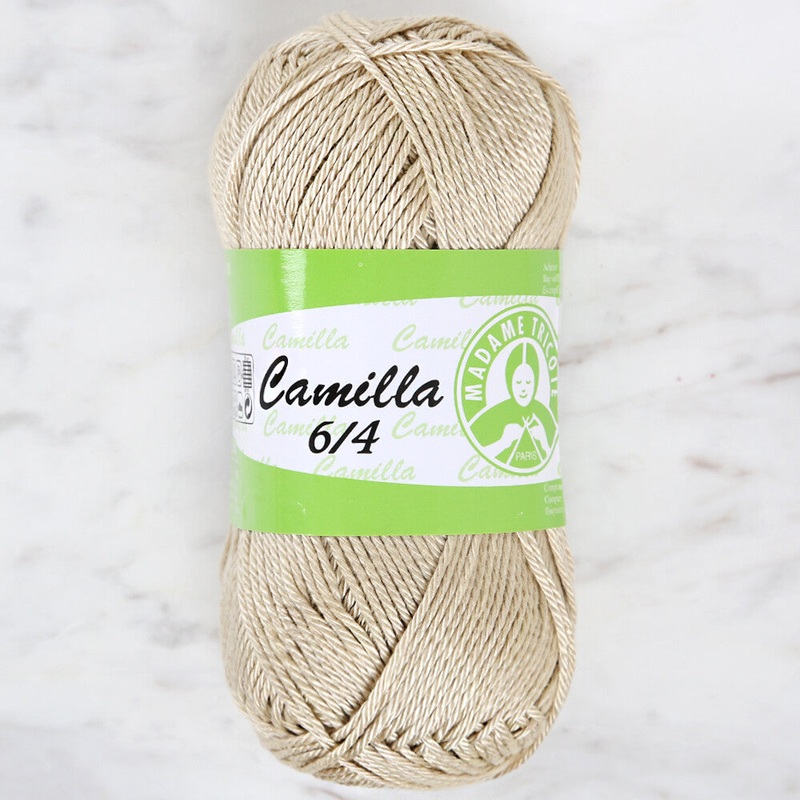 Madame Tricote Paris Camilla 50gr Knitting Yarn, Cream – 5302