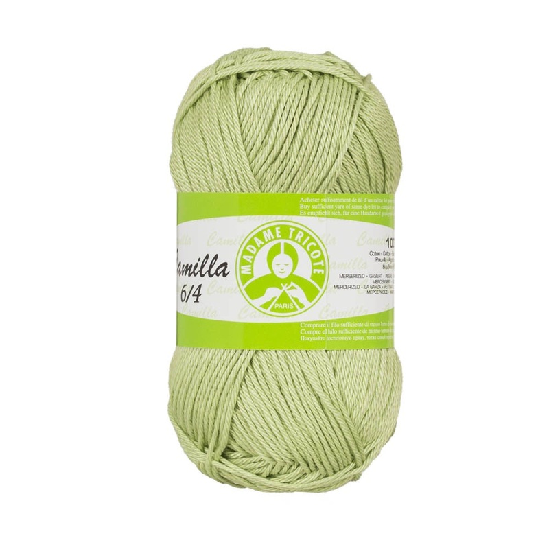 Madame Tricote Paris Camilla 50gr Knitting Yarn, Green – 5055
