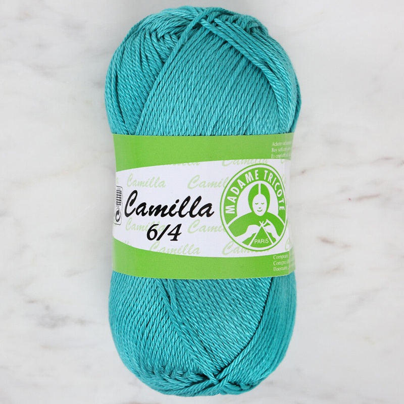 Madame Tricote Paris Camilla 50gr Knitting Yarn, Green – 5328
