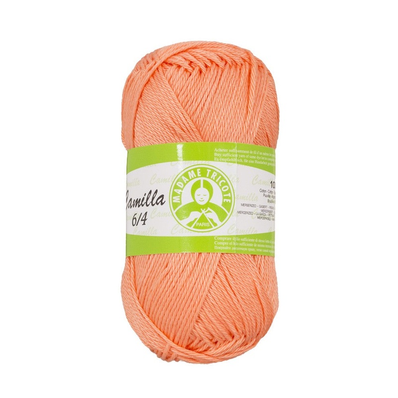Madame Tricote Paris Camilla 50gr Knitting Yarn, Orange – 5320