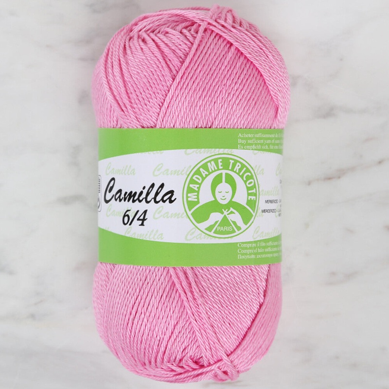 Madame Tricote Paris Camilla 50gr Knitting Yarn, Pink – 5046