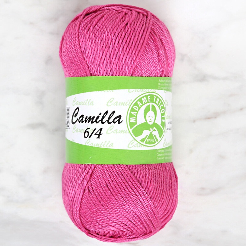 Madame Tricote Paris Camilla 50gr Knitting Yarn, Pink – 5054