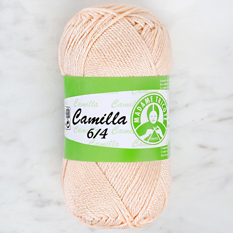 Madame Tricote Paris Camilla 50gr Knitting Yarn, Pinkish White – 5303