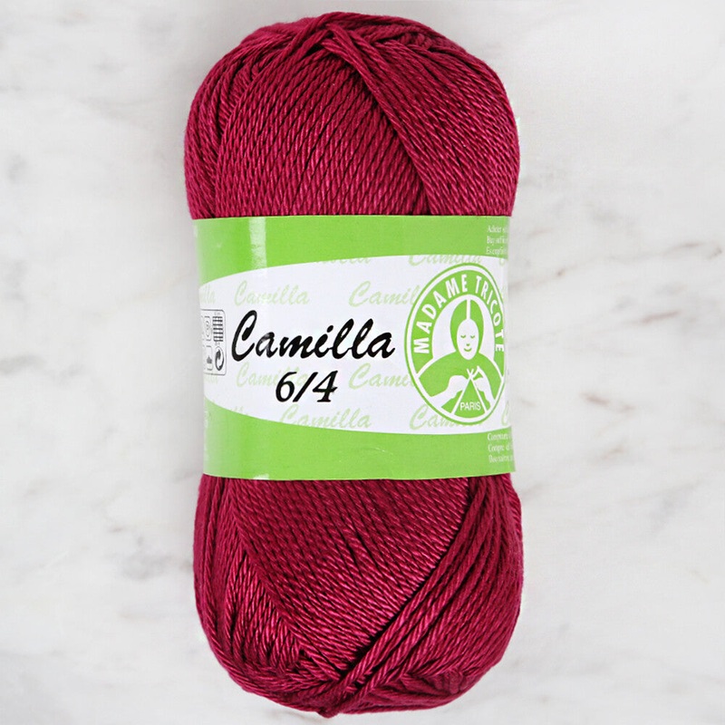 Madame Tricote Paris Camilla 50gr Knitting Yarn, Plum – 5199