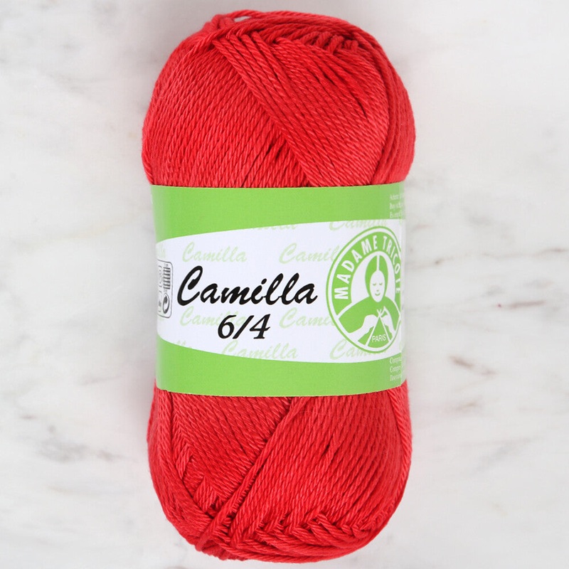 Madame Tricote Paris Camilla 50gr Knitting Yarn, Red – 5319
