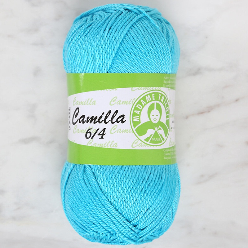 Madame Tricote Paris Camilla 50gr Knitting Yarn, Turquoise – 5308