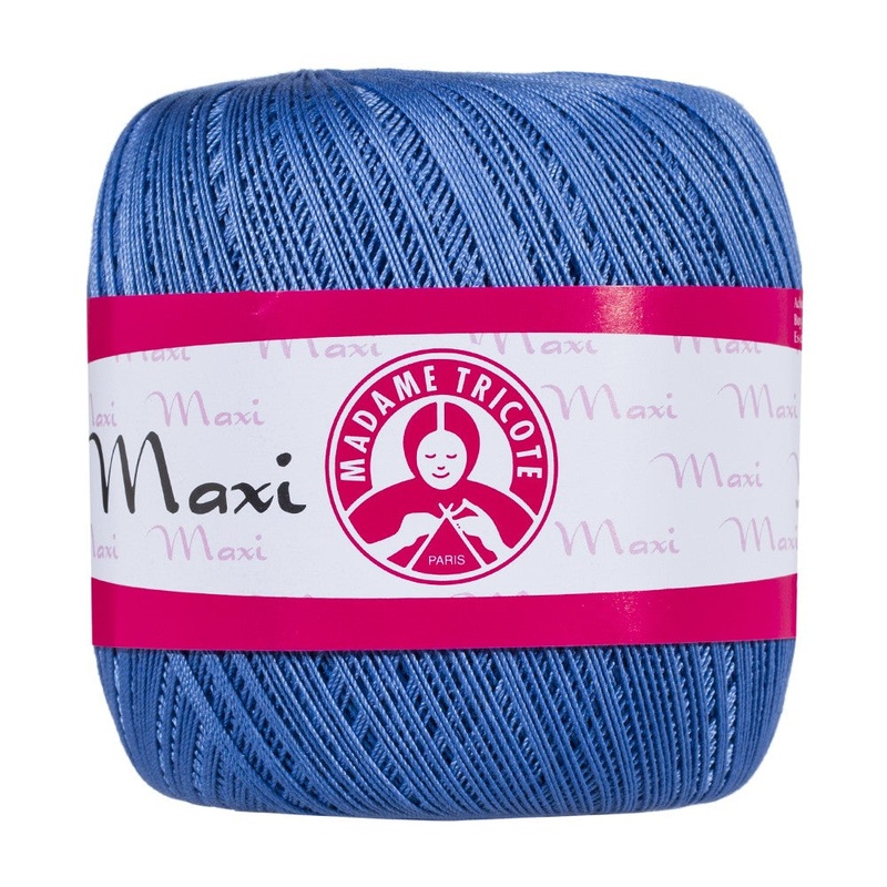 Madame Tricote Paris Maxi Lace Thread, Blue – 5351