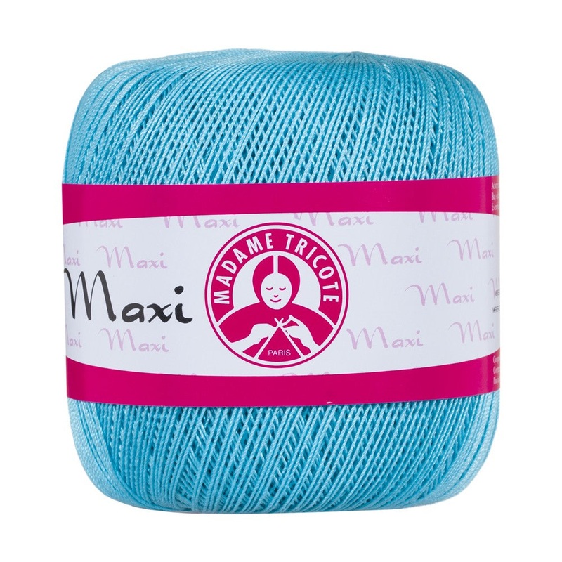 Madame Tricote Paris Maxi Lace Thread, Blue – 5353