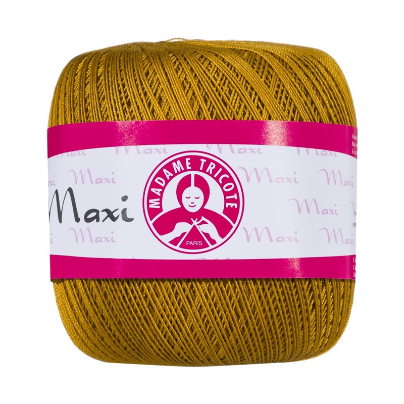 Madame Tricote Paris Maxi Lace Thread, Brown – 6340