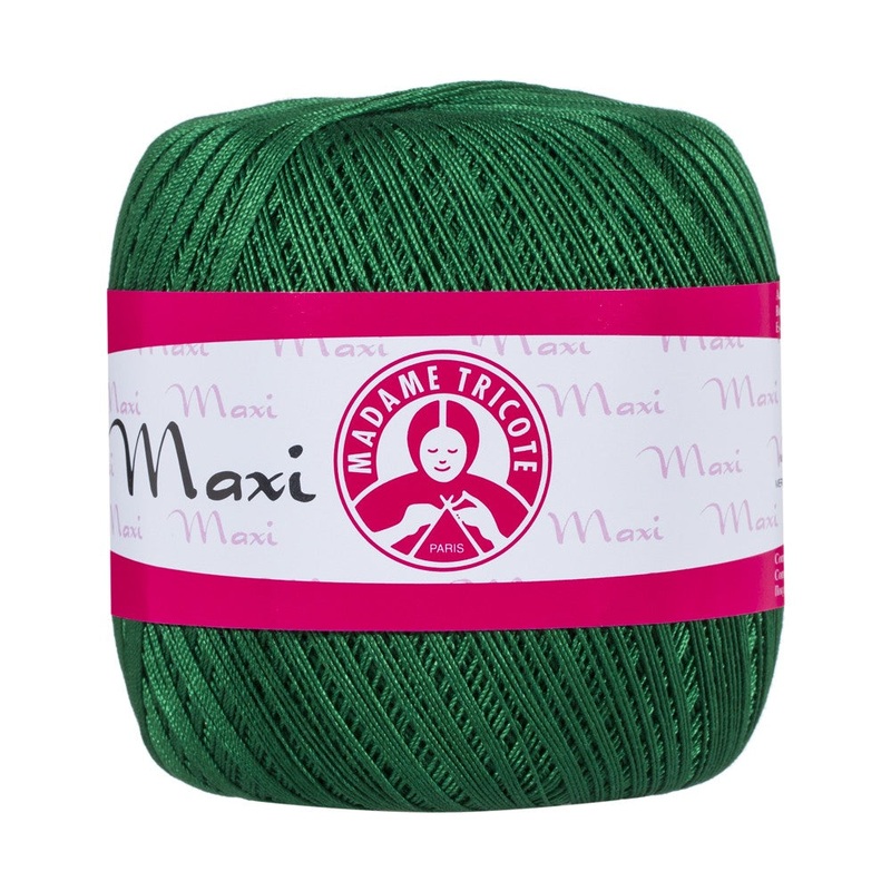 Madame Tricote Paris Maxi Lace Thread, Emrald Green – 5542