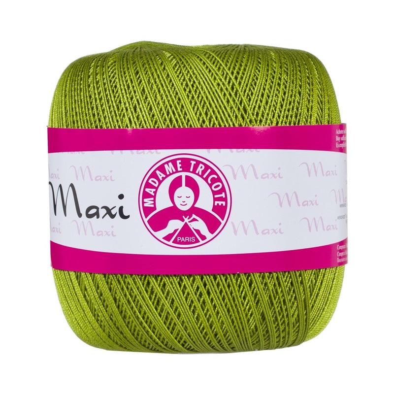 Madame Tricote Paris Maxi Lace Thread, Green – 5527