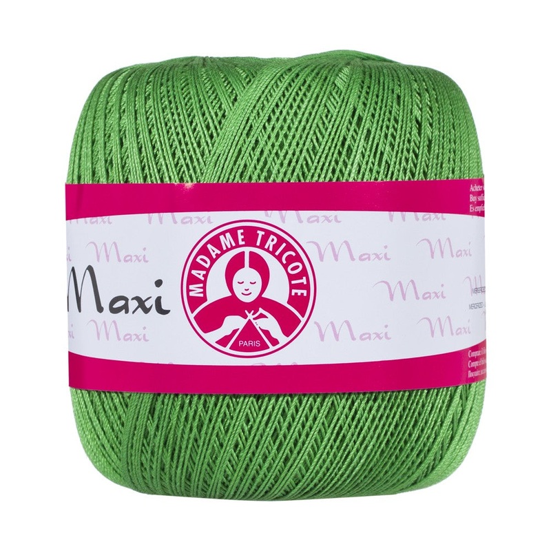Madame Tricote Paris Maxi Lace Thread, Green – 6332