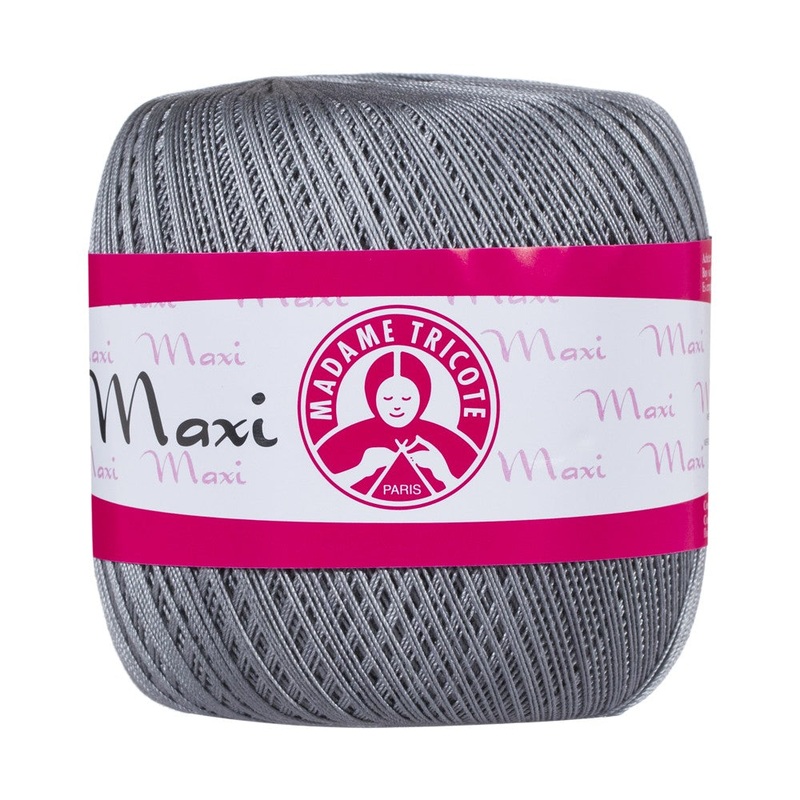 Madame Tricote Paris Maxi Lace Thread, Grey – 4651