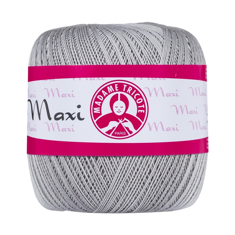 Madame Tricote Paris Maxi Lace Thread, Grey – 4920