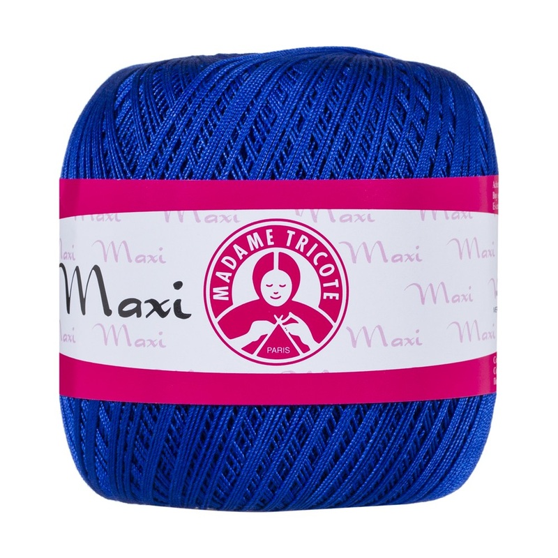 Madame Tricote Paris Maxi Lace Thread, Indigo Blue – 6335