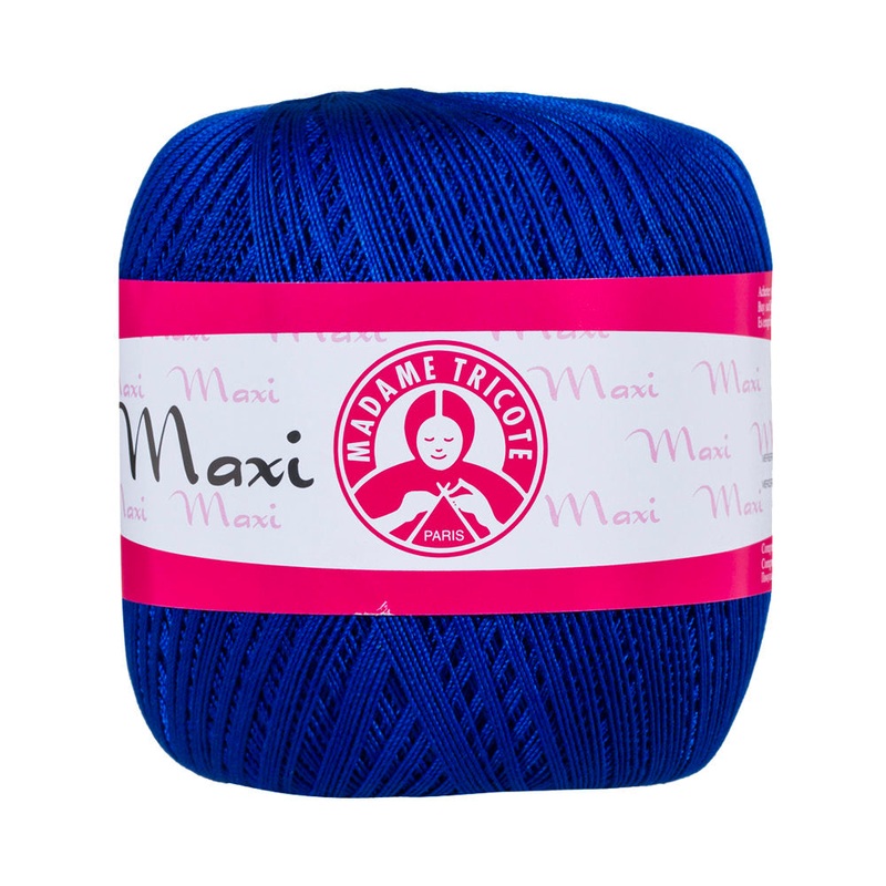 Madame Tricote Paris Maxi Lace Thread, Navy Blue – 4915