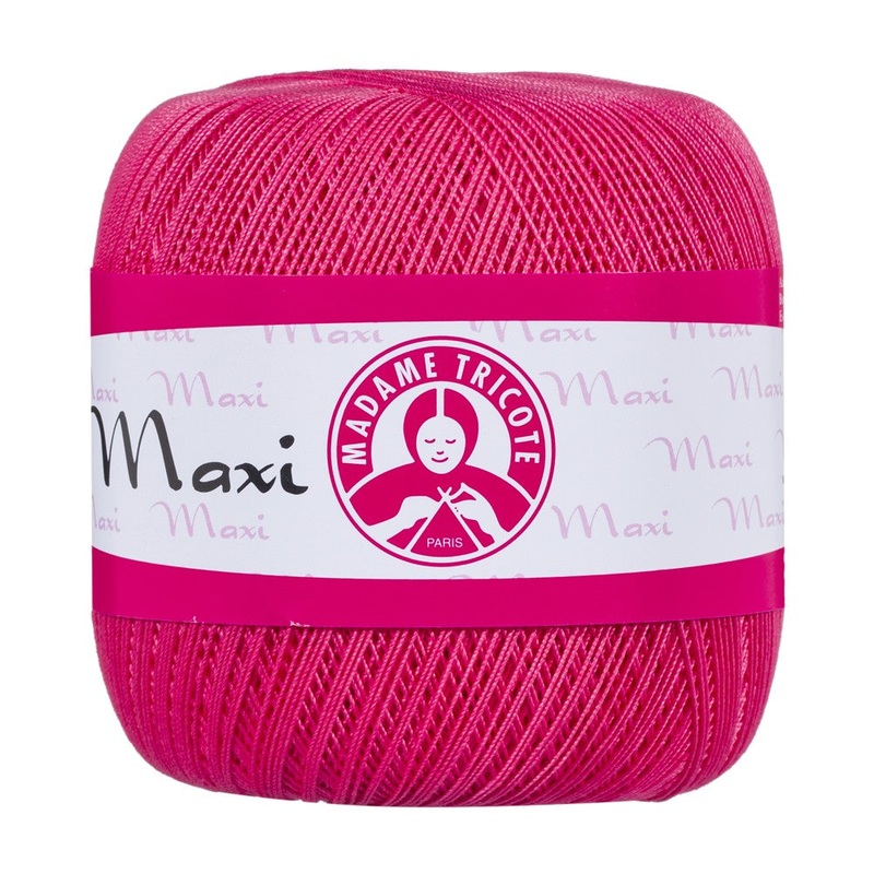 Madame Tricote Paris Maxi Lace Thread, Pink – 4914