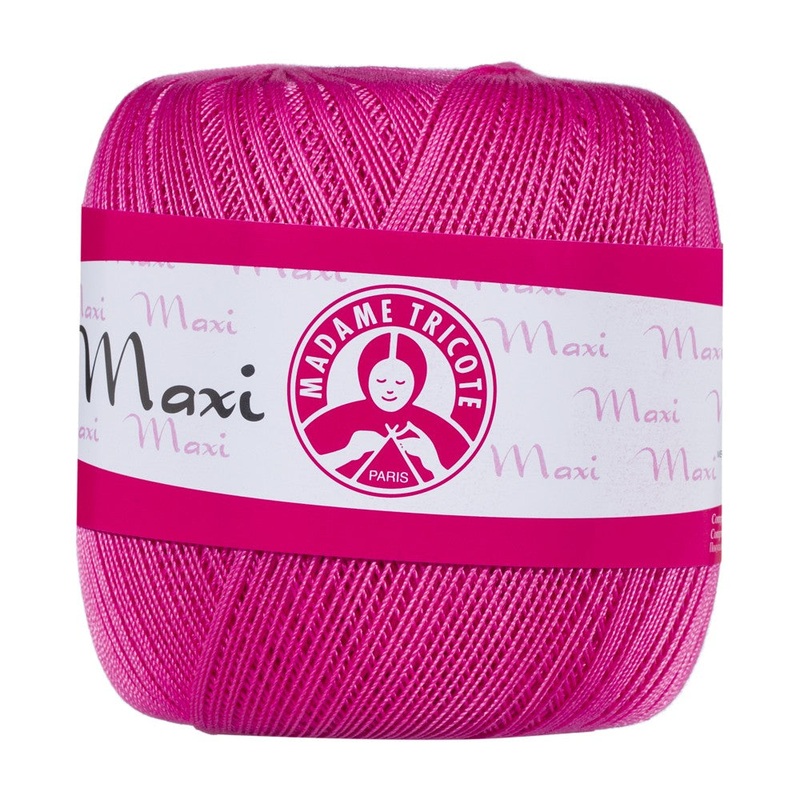 Madame Tricote Paris Maxi Lace Thread, Pink – 5001