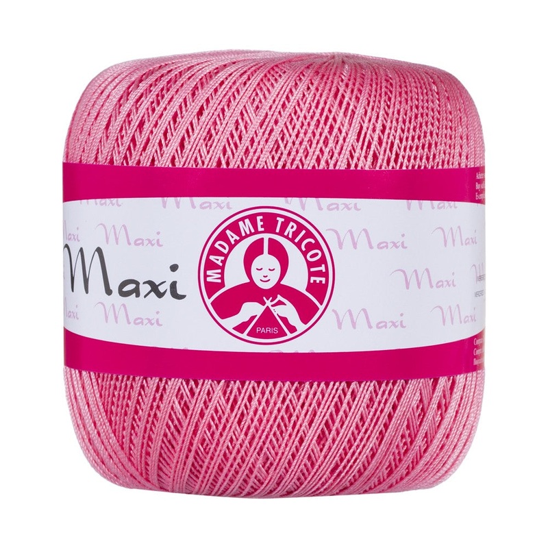 Madame Tricote Paris Maxi Lace Thread, Pink – 6312