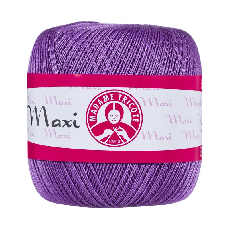 Madame Tricote Paris Maxi Lace Thread, Purple – 6309