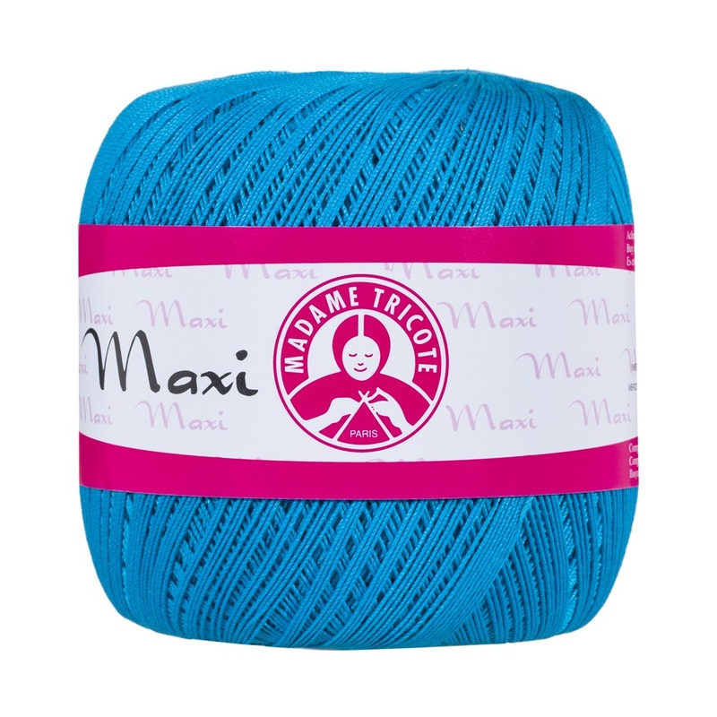 Madame Tricote Paris Maxi Lace Thread, Turquoise – 5519