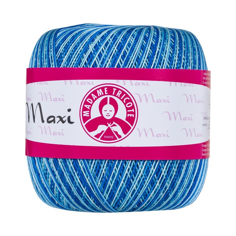 Madame Tricote Paris Maxi Lace Thread, Variegated – 0199